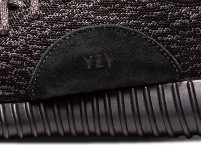 The Adidas logo and YZY stamp is placed on the inner sides of each Yeezy pair