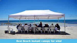 Best Beach instant canopy for wind
